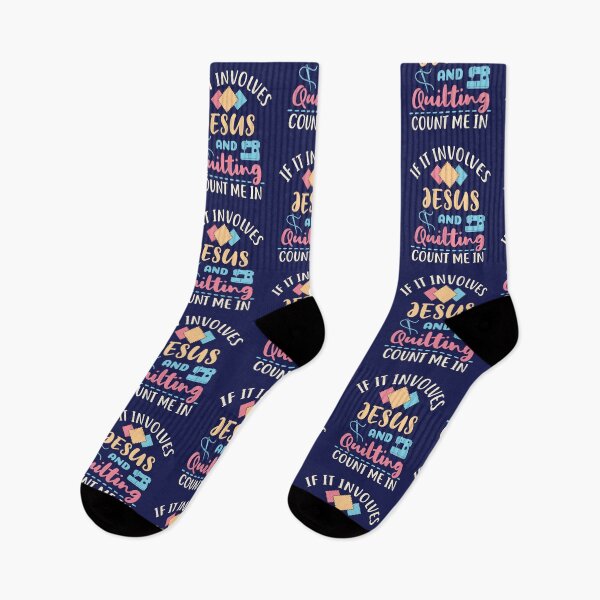 Item preview, If It Involves Quilting and Jesus Count Me In designed and sold by jaygo.