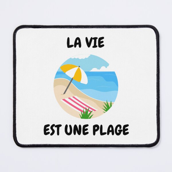 Item preview, LA VIE EST UNE PLAGE designed and sold by Instants Design.