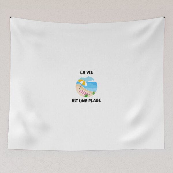Item preview, LA VIE EST UNE PLAGE designed and sold by Instants Design.