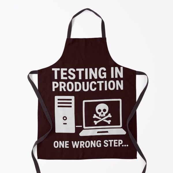 Item preview, Testing In Prod Funny Developer Quote designed and sold by Lunari Prints.