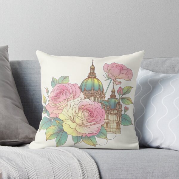 Item preview, Minimalist French Castle - Modern Chateaucore Aesthetic Wall Art designed and sold by Sugar Wisdom .