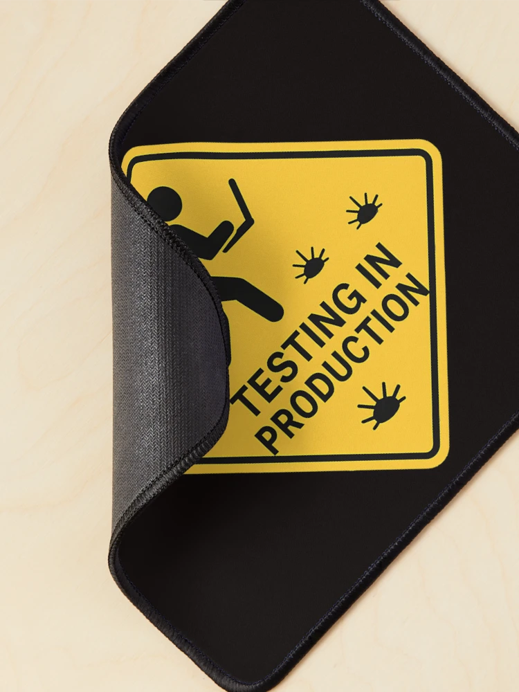 Thumbnail 2 of 5, Mouse Pad, Test In Production Coding Developer Style designed and sold by Lunari Prints.