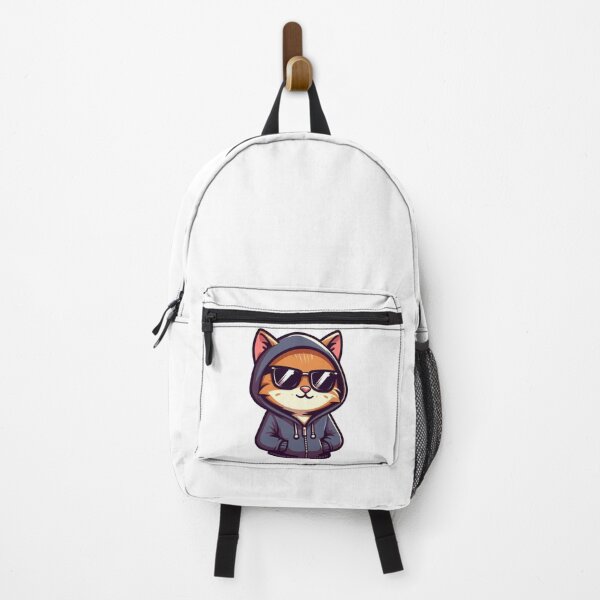 Item preview, Smug Cartoon Cat in Hoodie and Shades designed and sold by Confuzz1ed.