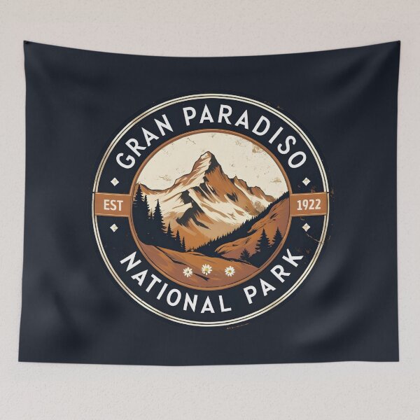 Item preview, Gran Paradiso National Park - Italy designed and sold by GoodOldVintage.