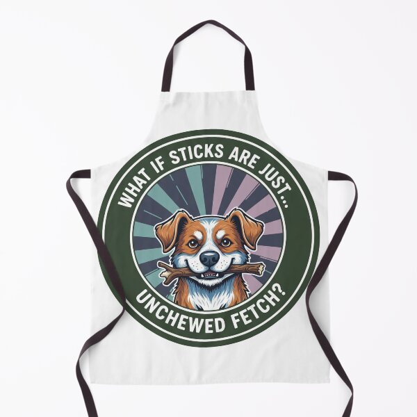 Item preview, What If Sticks Are Just Unchewed Fetch Smiling Dog designed and sold by Owcomm.