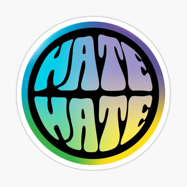 Item preview, Hate Only Hate, Peace Y’all – Retro Peace Sign Logo, Apparel, designed and sold by FreshyStudios.