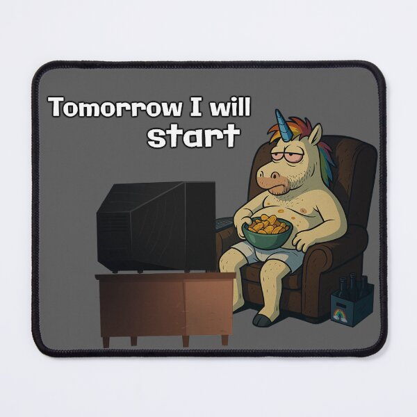 Item preview, Tomorrow I will Start designed and sold by GymBro-Merch.
