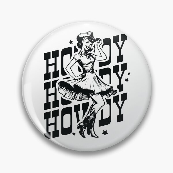Item preview, Vintage Hoedown Cowgirl Howdy Sunshine Silhouette designed and sold by Jcat7.