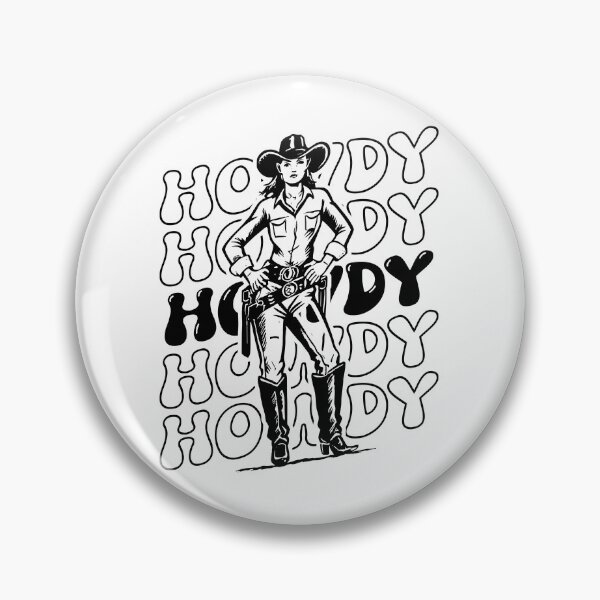 Item preview, Vintage Hoedown Cowgirl Howdy Sunshine Silhouette designed and sold by Jcat7.