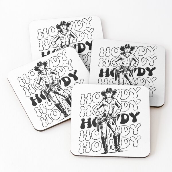 Item preview, Vintage Hoedown Cowgirl Howdy Sunshine Silhouette designed and sold by Jcat7.