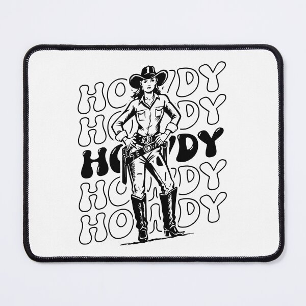Item preview, Vintage Hoedown Cowgirl Howdy Sunshine Silhouette designed and sold by Jcat7.