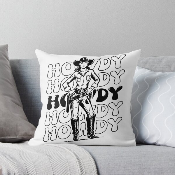 Item preview, Vintage Hoedown Cowgirl Howdy Sunshine Silhouette designed and sold by Jcat7.