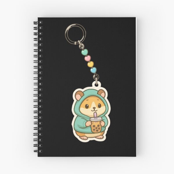 Item preview, Kawaii keychain Cute hamster designed and sold by DamioPolArt.