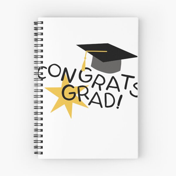 Item preview, Congrats grad! designed and sold by PeachCatDesigns.