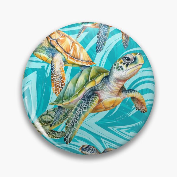 Artikelvorschau, Dynamisches Schildkrötenschwimmen entworfen und verkauft von BritishDelights.