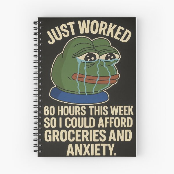 Item preview, Groceries & Anxiety Club designed and sold by TeezyDezignes.