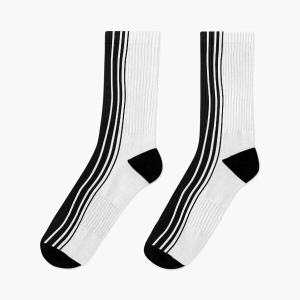 Item preview, Racing Stripes, 4 Size, Right Side Pattern (Black On White) designed and sold by Racing Stripes Only.