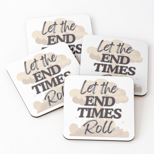 Item preview, Let the End Times Roll designed and sold by Kindred & Thistle.