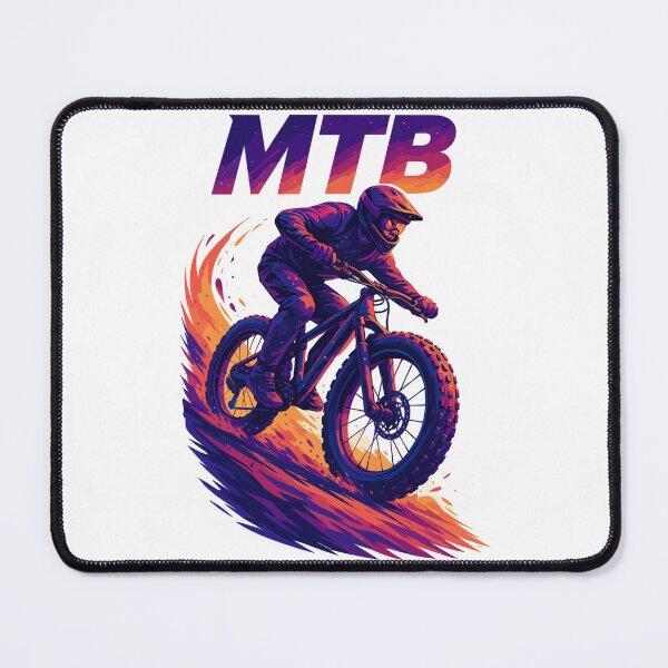 Item preview, MTB mountain biking fat bike cruising gift designed and sold by Pineapple-Tree.