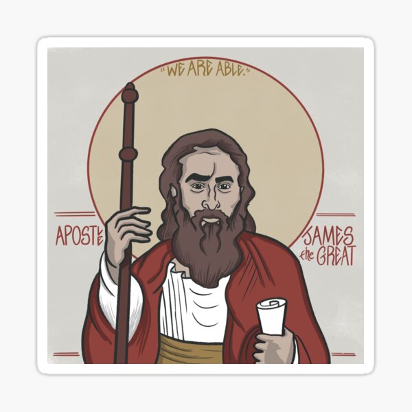 Item preview, James the Great, Apostle designed and sold by LansingCreative.