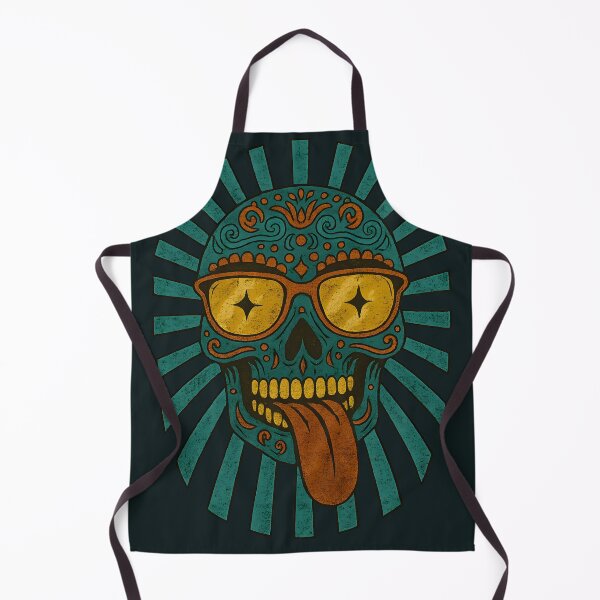 Item preview, Psychedelic Skull Tongue Out Art designed and sold by Shoot-The-Moon.