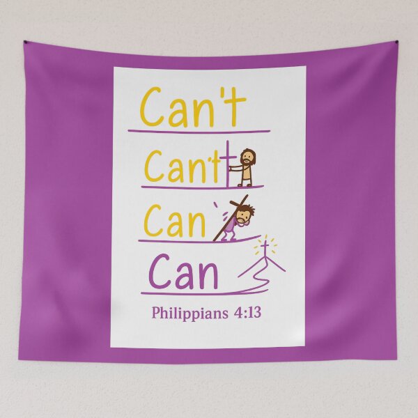 Item preview, From Can't to Can: The Power of the Cross designed and sold by TheWonkyEaselCo.