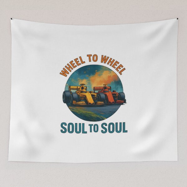 Item preview, Wheel to Wheel - Soul to Soul - Motorsport designed and sold by inkNext.