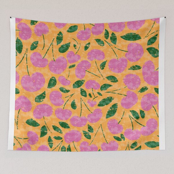 Item preview, ? Add a pop of playful charm to your next project with this Pink Cherries Seamless Pattern! Featuring adorable pink cherries with green leaves designed and sold by Riley Ray Designs .