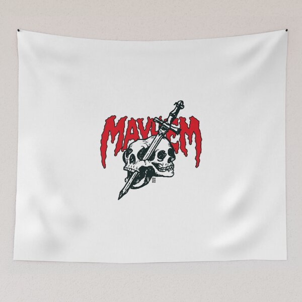 Item preview, The Mayhem Ball Skulls designed and sold by BUABUABUA.