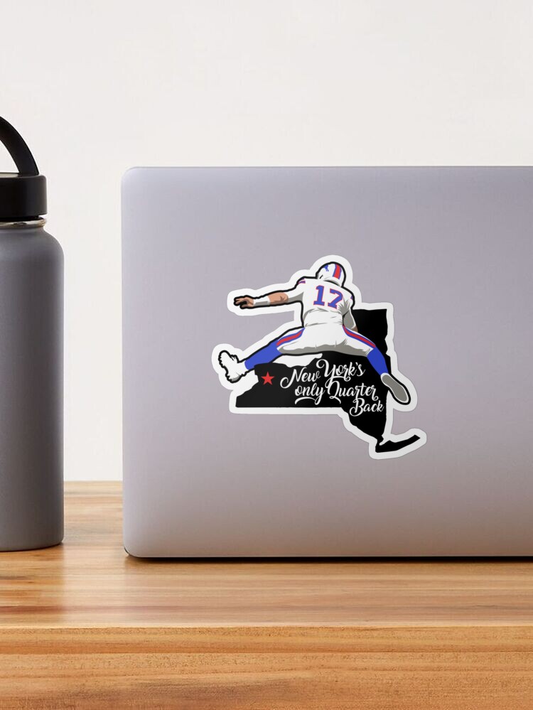 Josh Allen New York's Only Quarterback Buffalo Sticker