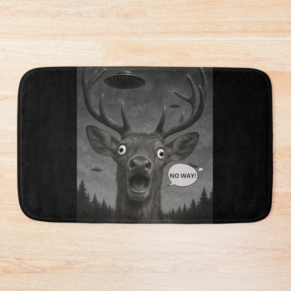 Item preview, Deer UFO Encounter | Forest Animal Alien Abduction Funny Sci-Fi designed and sold by Teez Haven.