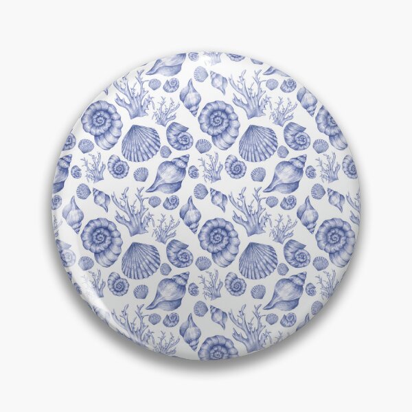 Item preview, Ocean Indigo Pattern designed and sold by AlisaArtDecor.
