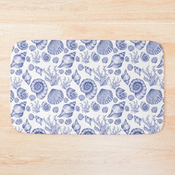 Item preview, Ocean Indigo Pattern designed and sold by AlisaArtDecor.