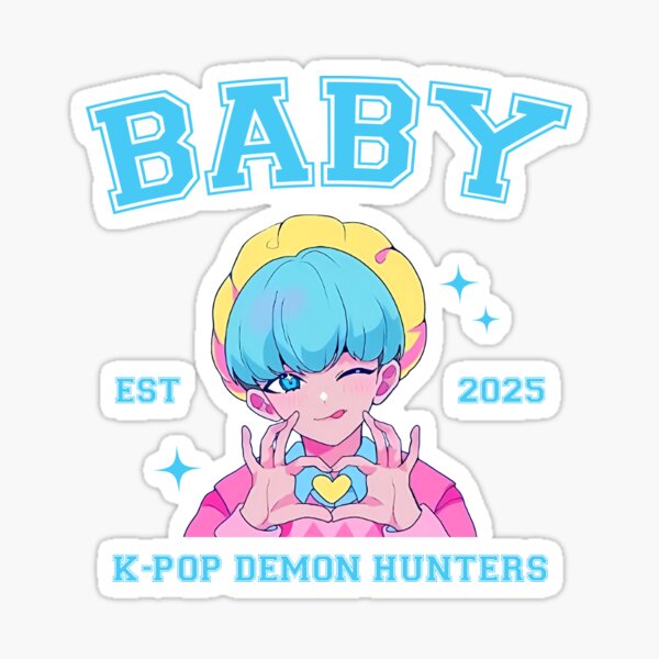 Item preview, BABY Saja Boys Kpop Demon Hunters  designed and sold by RetroRascals.