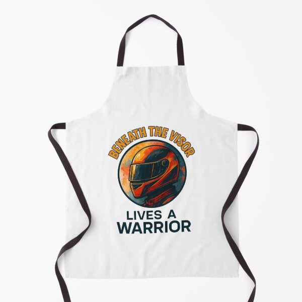 Item preview, Beneath the Visor - Lives a Warrior - Motorsport designed and sold by inkNext.
