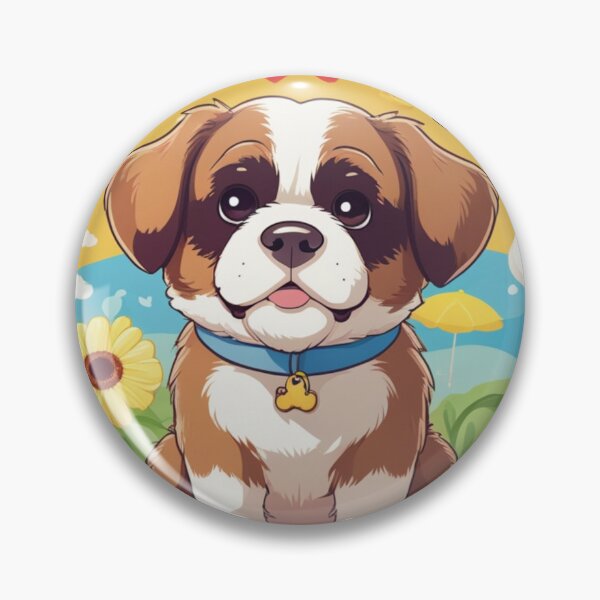 Item preview, Summer St Bernard Vibes designed and sold by NeatThingLover.
