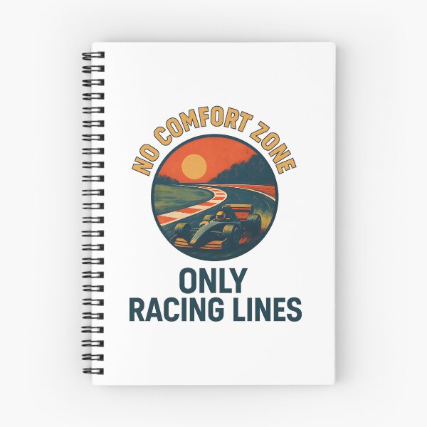 Item preview, No Comfort Zone – Only Racing Lines – Motorsport designed and sold by inkNext.