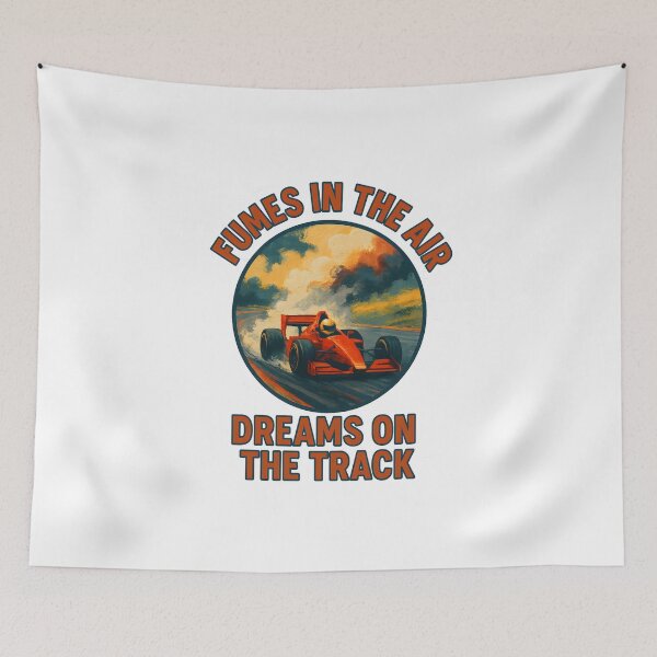 Item preview, Fumes in the Air – Dreams on the Track – Motorsport designed and sold by inkNext.