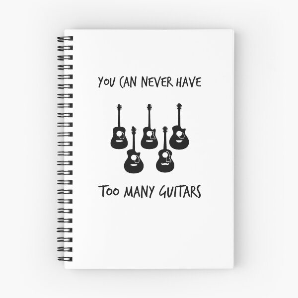 Item preview, You Can Never Have Too Many Guitars V4 designed and sold by TeeTimeGuys.
