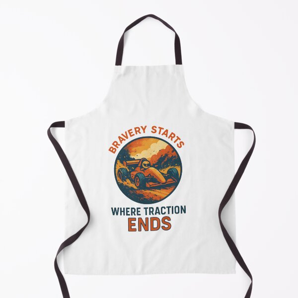 Item preview, Bravery Starts - Where Traction Ends - Motorsport designed and sold by inkNext.