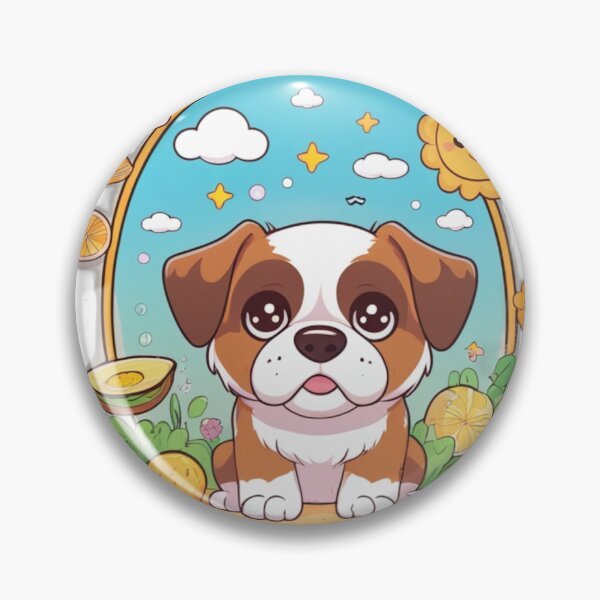 Item preview, St Bernard on the Beach designed and sold by NeatThingLover.