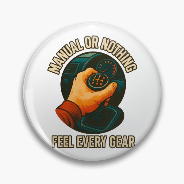 Item preview, Manual or Nothing - Feel Every Gear - Motorsport designed and sold by inkNext.