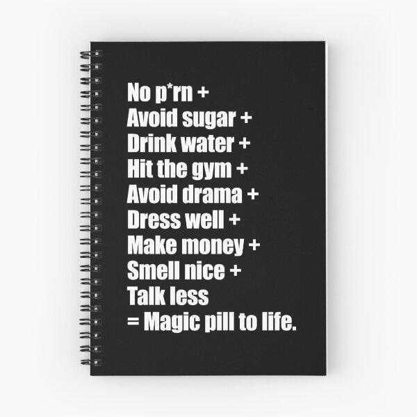 Item preview, Magic Pill to Life Self Improvement Gym Discipline designed and sold by FlyShop1.