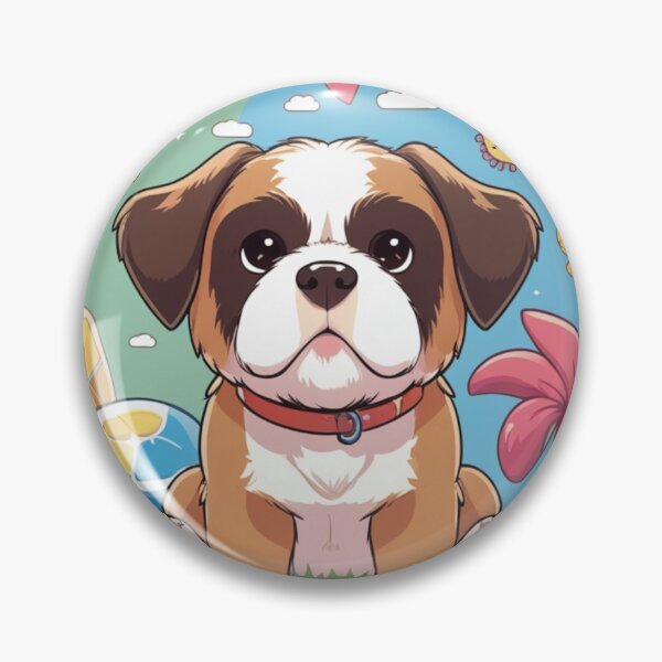 Item preview, Vacation Vibes with St Bernard designed and sold by NeatThingLover.