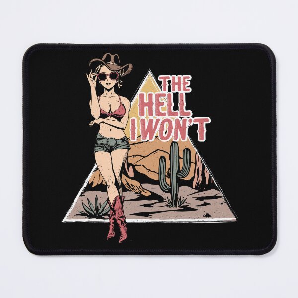 Item preview, The Hell I Won’t Sassy Retro designed and sold by Jcat7.