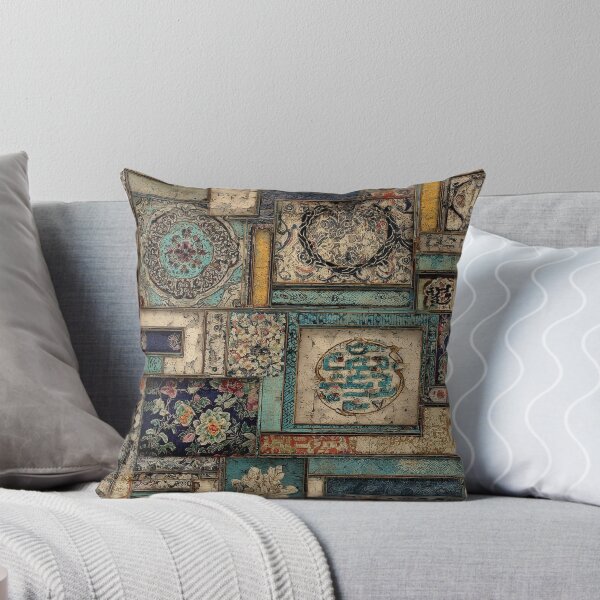 Item preview, Patchwork Oriental Motif Pattern designed and sold by HausKatz.