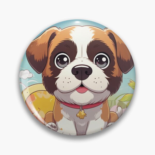 Item preview, St Bernard in Paradise designed and sold by NeatThingLover.