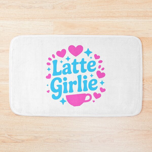 Item preview, Latte Girlie! Pink Coffee Girl designed and sold by PMCreative.
