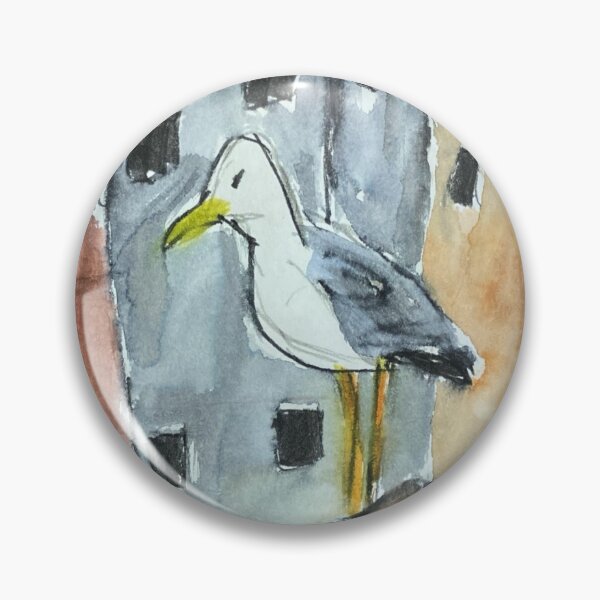 Item preview, Coastal seagull designed and sold by ArtistRebeccaLS.