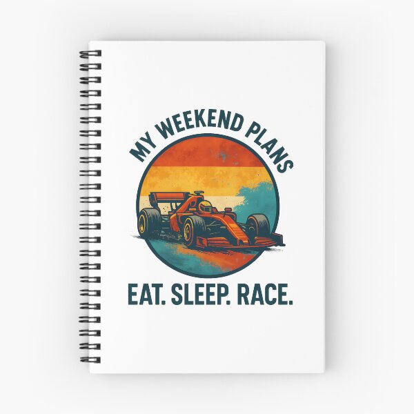 Item preview, My Weekend Plans - Eat. Sleep. Race. - Motorsport designed and sold by inkNext.